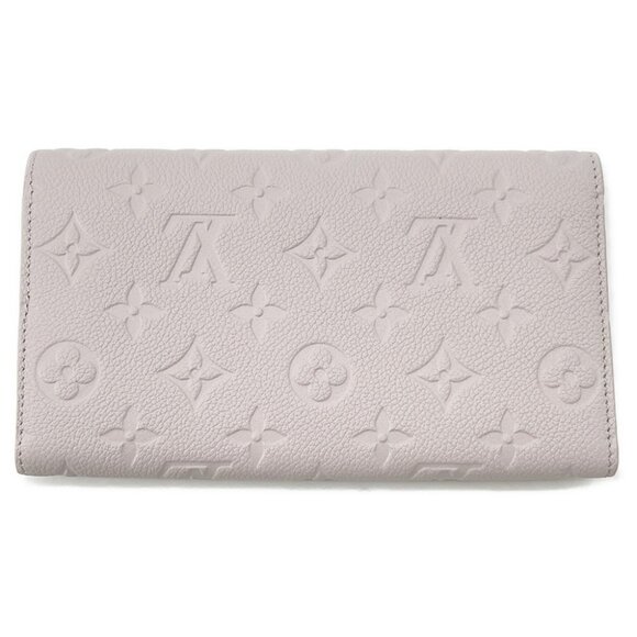 LOUIS VUITTON Portefeuille Sarah Metis Monogram Empreinte Leather Bloom Grey - Picture 3 of 11